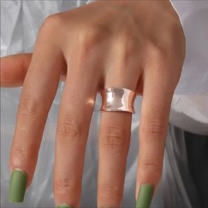 Rose Gold Cuff Ring